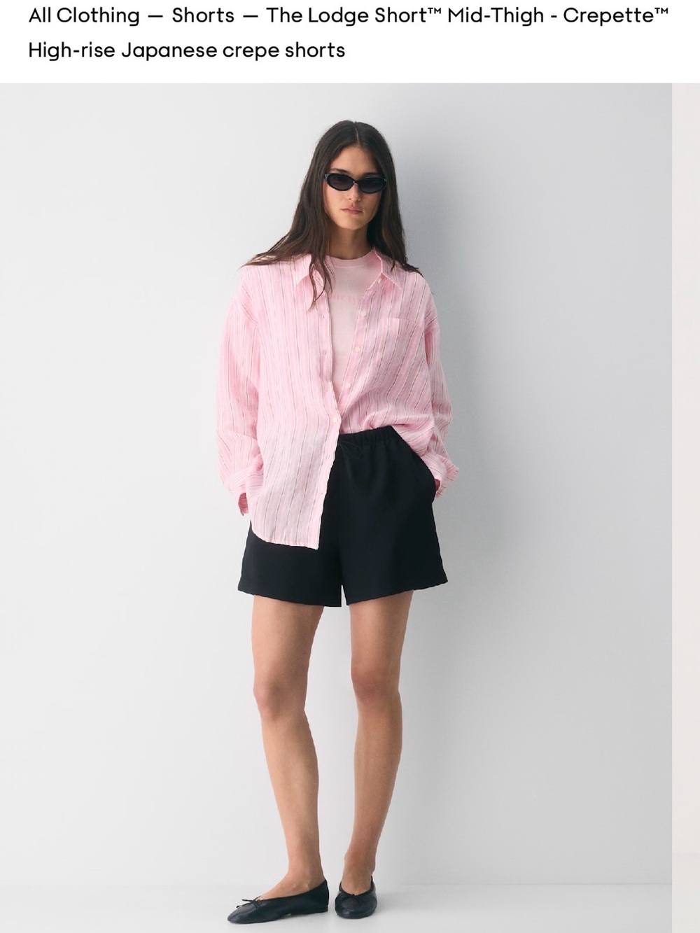 Lodge Short Mid Thigh Crepette